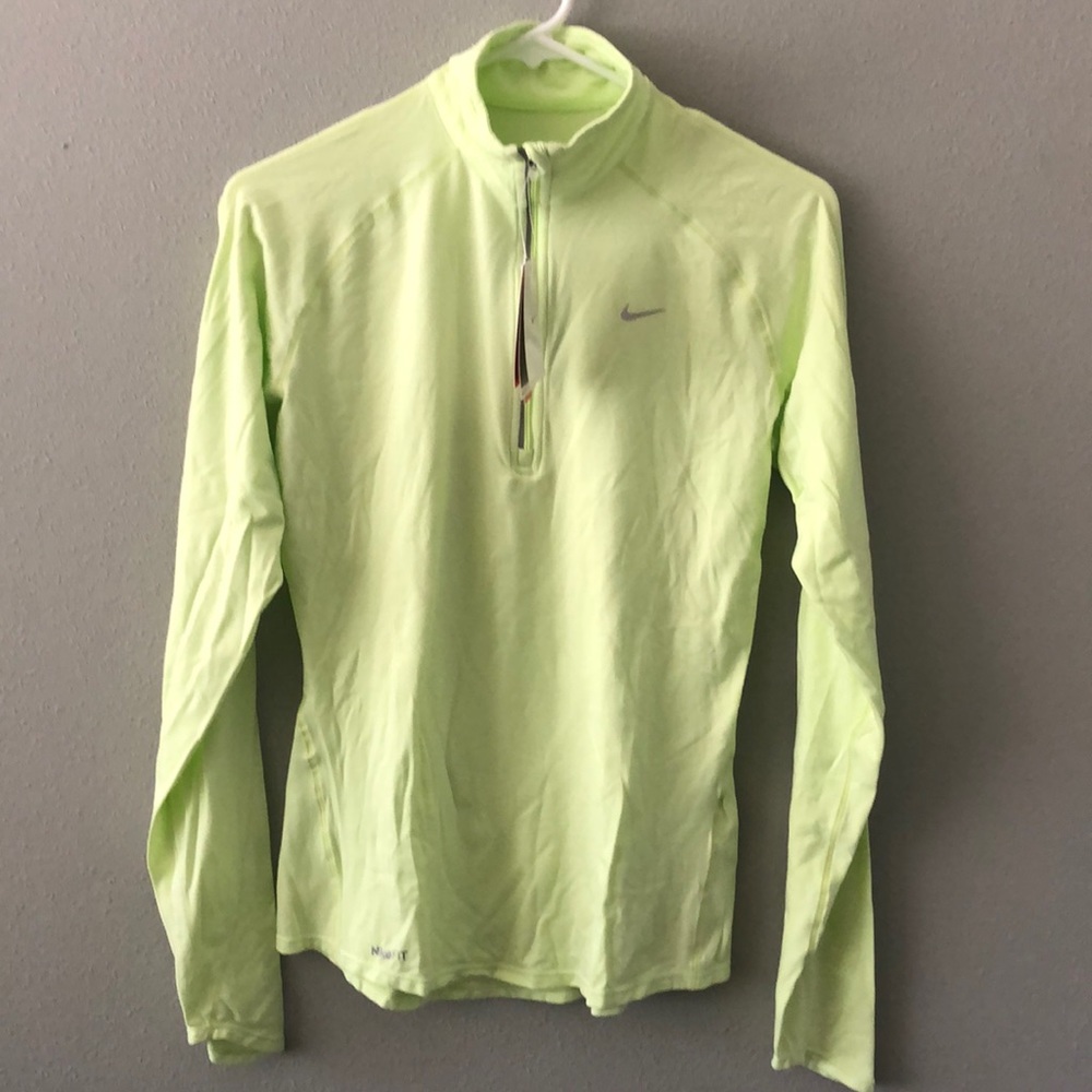 NWT NikeFIT Dry 1/4 Zip Pullover